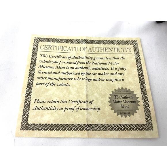 New 1903 Ford Model A Tonneau Red 1/32 National Motor Museum Mint COA - Picture 3 of 11